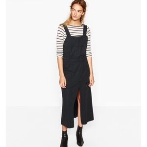 Dungarees (overalls) with skirt